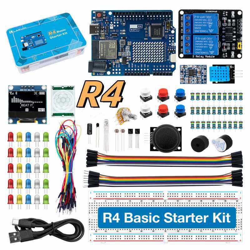 Science Project Kit - Kit di sviluppo UNO R4 compatibile